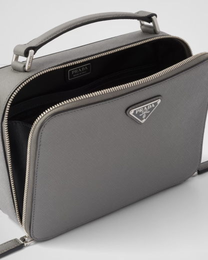 Medium Prada Brique Saffiano leather bag